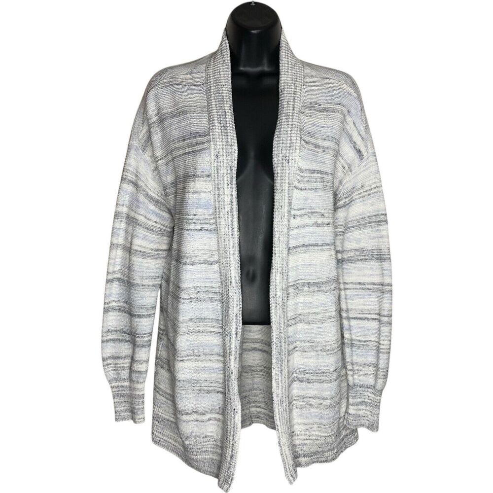 Haven Well Within Cardigan Sweater Womens Medium Organic Cotton Open Front Cozy